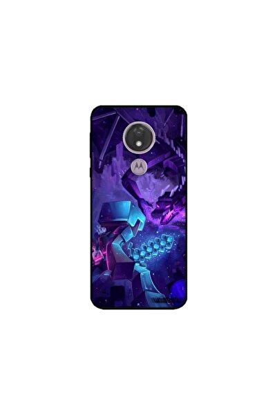 Atlas Husa personalizata tip carcasa Motorola Moto G7 Power, Ender Dragon, , ...