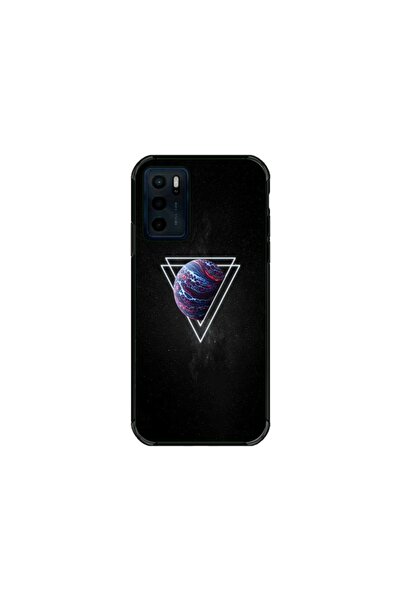 Atlas Husa personalizata tip carcasa Motorola Moto E32s, Triangle Planet, , S...
