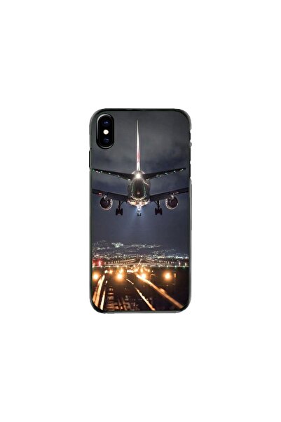 Atlas Εξατομικευμένη θήκη τύπου Apple iPhone XS Max, Προσγείωση αεροπλάνου, ,...