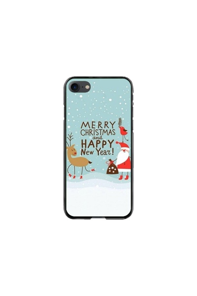 Atlas Husa personalizata tip carcasa Apple iPhone SE2, Happy Christmas and New Year, , S1D1M0047