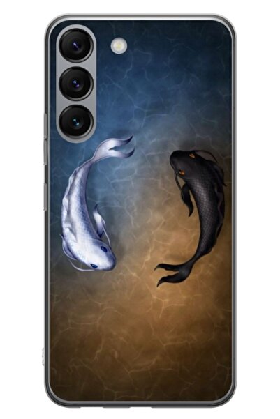 Atlas Εξατομικευμένη θήκη Samsung Galaxy S23 Plus, Ying and Yang Fish, S1D1M0390