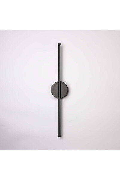 ERDEMER Modern Pilli Aplik Tak Çalıştır Kablosuz Ledli Aplik Siyah Pil Dahildir 70cm