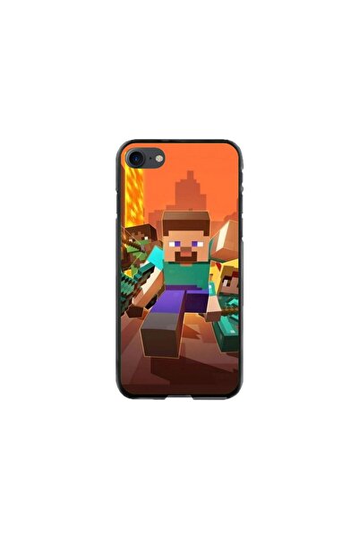 Atlas Husa personalizata tip carcasa Apple iPhone 8, Minecraft 1, , S1D1M0125