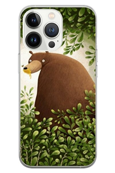 Atlas Персонализиран калъф тип Apple iPhone 14 Pro, Мече, , S1D1M0312