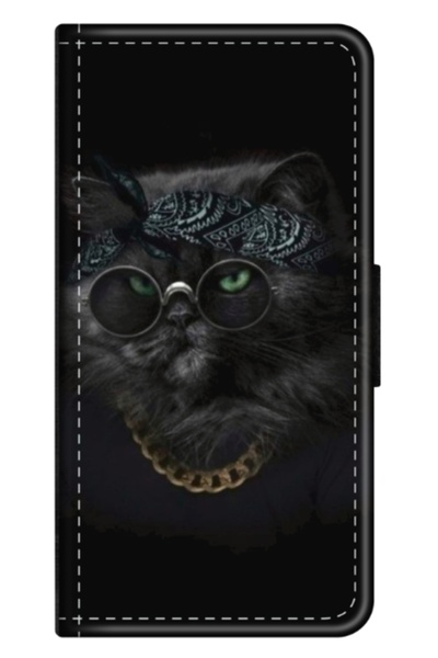 Atlas Husa personalizata tip carte Samsung Galaxy A50s, Black Cat 4, , S1D1M0097