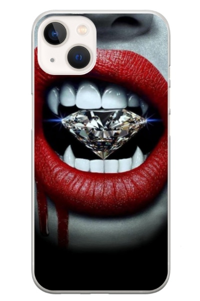 Atlas Husa personalizata tip carcasa Apple iPhone 13, Diamond Vampire, , S1D1...