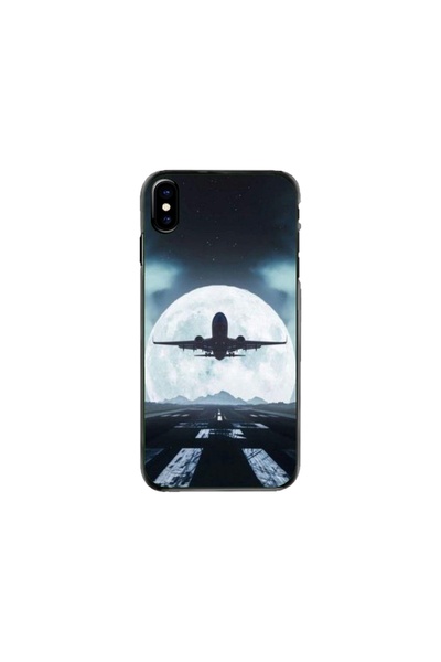 Atlas Husa personalizata tip carcasa Apple iPhone XS Max, Moon Landing, , S1D...