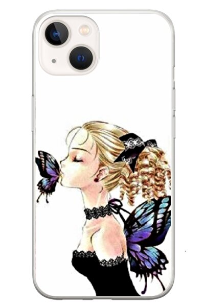 Atlas Husa personalizata tip carcasa Apple iPhone 14, Butterfly Fairy, , S1D1...