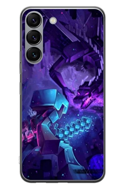 Atlas Husa personalizata tip carcasa Samsung Galaxy S23, Ender Dragon, , S1D1...