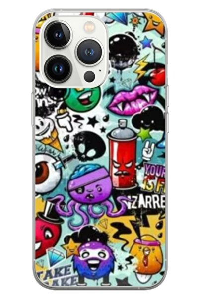 Atlas Husa personalizata tip carcasa Apple iPhone 13 Pro, Grafitti, , S1D1M0289