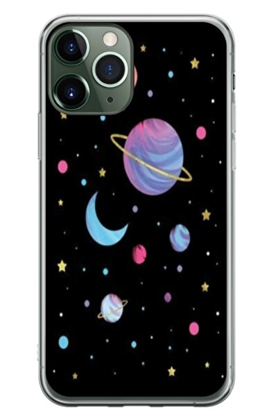 Atlas Husa personalizata tip carcasa Apple iPhone 11 Pro, Colorful 6, , S1D1M...