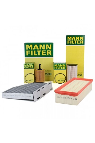 Mann-Filter Revision Package Filters Air + Pollen + Oil + Fuel Volkswagen Passat B6 2005-2010 1.9/2.