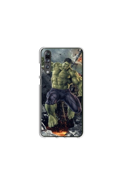 Atlas Προσαρμοσμένο κάλυμμα τύπου θήκης Huawei P20 Lite, Hulk 1, , S1D1M0099