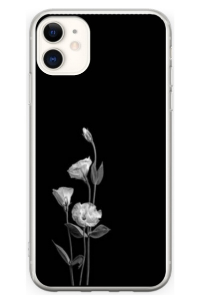 Atlas Husa personalizata tip carcasa Apple iPhone 11, Abstract Flowers, , S1D...