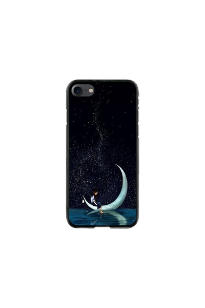 Atlas Husa personalizata tip carcasa Apple iPhone 7, Moon Fishing, , S1D1M0270
