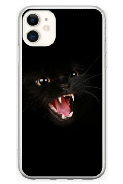 Atlas Εξατομικευμένη θήκη τύπου Apple iPhone 12, Black Cat 2, , S1D1M0016