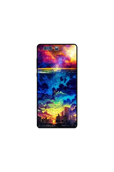 Atlas Husa personalizata tip carcasa Huawei P10, Abstract City, , S1D1M0263