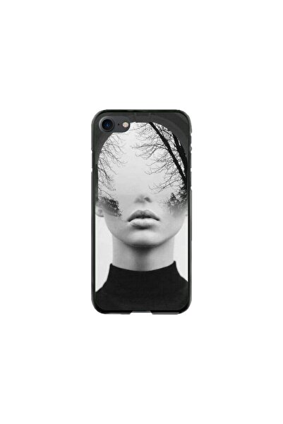 Atlas Husa personalizata tip carcasa Apple iPhone 8, Abstract Lady, , S1D1M0066
