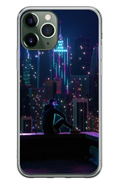 Atlas Εξατομικευμένη θήκη τύπου Apple iPhone 12 Pro, Neon City, , S1D1M0260