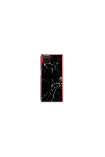 Atlas Husa personalizata tip carcasa Samsung Galaxy A22 5G, Black Marble, , S...