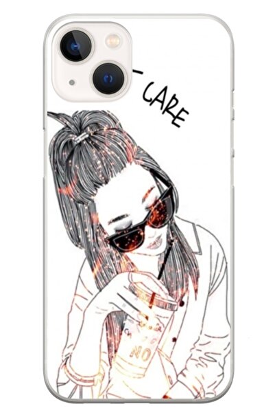 Atlas Husa personalizata tip carcasa Apple iPhone 13, I dont care, , S1D1M0320