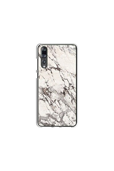 Atlas Husa personalizata tip carcasa Huawei P20 Lite, White Marble, , S1D1M0325
