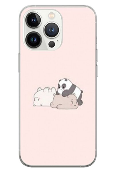Atlas Персонализиран калъф тип Apple iPhone 13 Pro, Мечки 3, , S1D1M0115