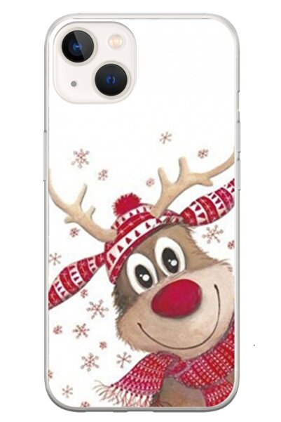 Atlas Husa personalizata tip carcasa Apple iPhone 13, Reindeer 3, , S1D1M0053