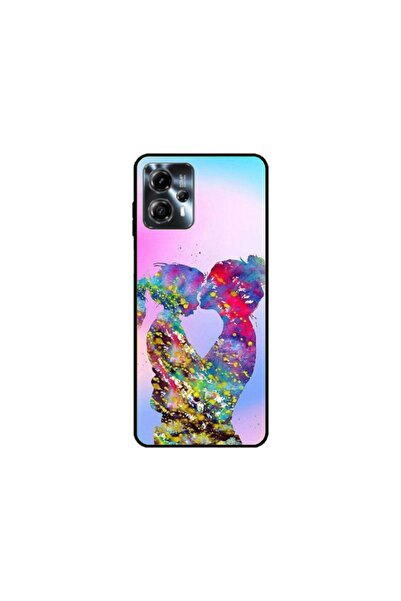Atlas Εξατομικευμένη θήκη τύπου Motorola Moto G23, Colorful Love, , S1D1M0376
