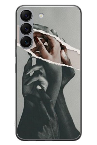 Atlas Husa personalizata tip carcasa Samsung Galaxy S23, Black and White Hands, , S1D1M0300