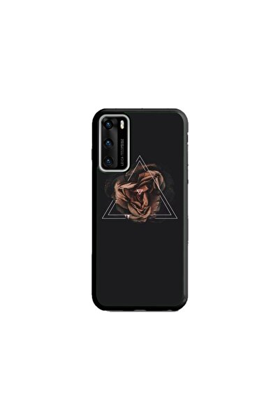 Atlas Husa personalizata tip carcasa Huawei P40, Triangle Rose, , S1D1M0316