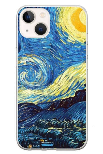 Atlas Husa personalizata tip carcasa Apple iPhone 13 Mini, Van Gogh, , S1D1M0238