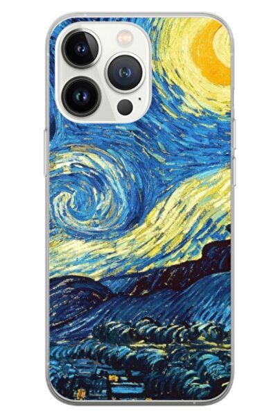 Atlas Husa personalizata tip carcasa Apple iPhone 15 Pro, Van Gogh, , S1D1M0238