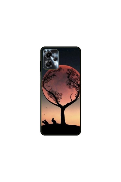 Atlas Husa personalizata tip carcasa Motorola Moto G13, Moon Tree, , S1D1M0068