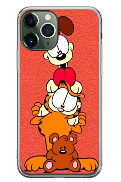 Atlas Husa personalizata tip carcasa Apple iPhone 11 Pro Max, Garfield, , S1D...