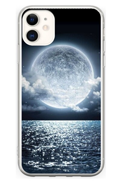 Atlas Husa personalizata tip carcasa Apple iPhone 11, Moon Sky, , S1D1M0228