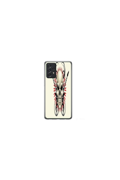 Atlas Персонализиран калъф тип Samsung Galaxy A32 5G, Череп 1, , S1D1M0284