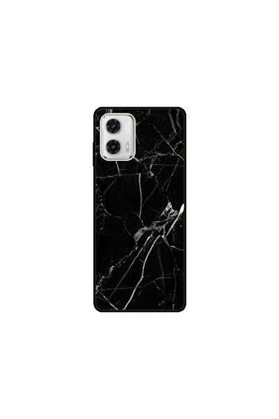 Atlas Husa personalizata tip carcasa Motorola Moto G53, Black Marble, , S1D1M0229