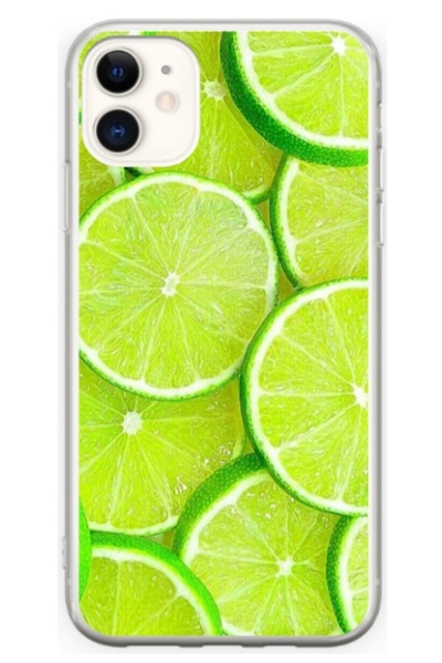 Atlas Husa personalizata tip carcasa Apple iPhone 11, Lime, , S1D1M0253