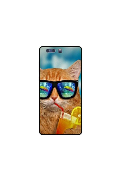 Atlas Husa personalizata tip carcasa Huawei P10, Cool Cat, , S1D1M0031