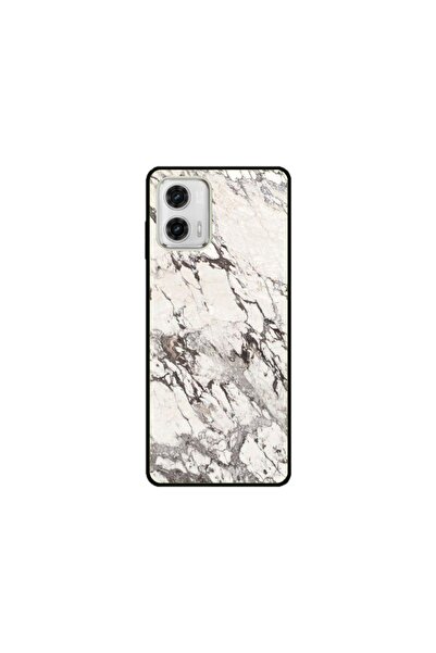 Atlas Husa personalizata tip carcasa Motorola Moto E13, White Marble, , S1D1M0325