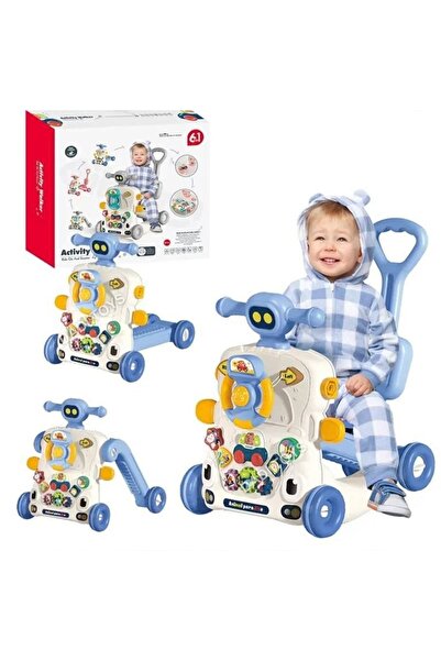 WePro Store Detské chodítko 6 v 1, hojdacia hračka, kolobežka, centrum aktiví...