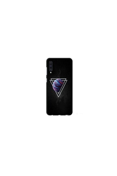 Atlas Εξατομικευμένη θήκη τύπου Samsung Galaxy A70, Triangle Planet, , S1D1M0278
