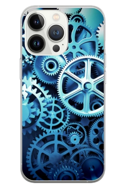 Atlas Husa personalizata tip carcasa Apple iPhone 13 Pro, Clockwork, , S1D1M0250