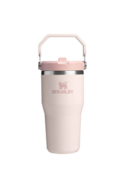 Stanley Iceflow ™ Flip Straw Tumbler Thermos with Straw Rose Quartz | 0.60L