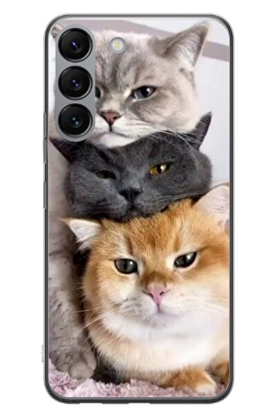 Atlas Εξατομικευμένη θήκη Samsung Galaxy S23, Γάτες, , S1D1M0116