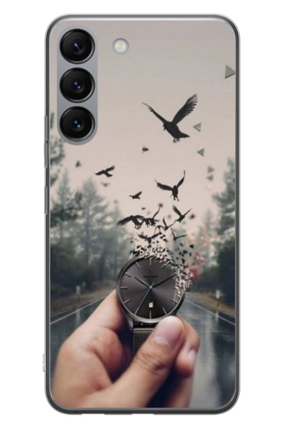 Atlas Husa personalizata tip carcasa Samsung Galaxy S23 Plus, Time Flies 2, ,...