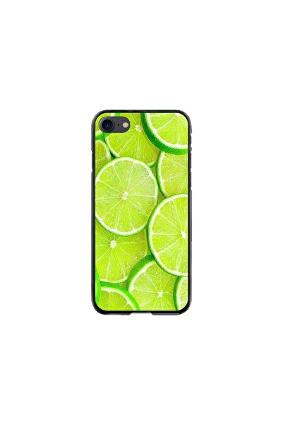 Atlas Husa personalizata tip carcasa Apple iPhone 8, Lime, , S1D1M0253