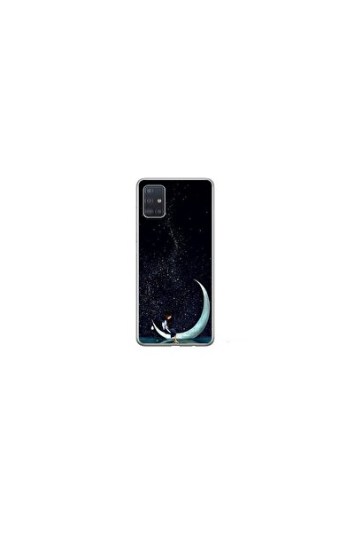Atlas Husa personalizata tip carcasa Samsung Galaxy A51, Moon Fishing, , S1D1...