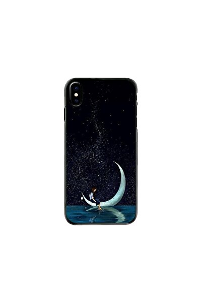 Atlas Husa personalizata tip carcasa Apple iPhone XS Max, Moon Fishing, , S1D...